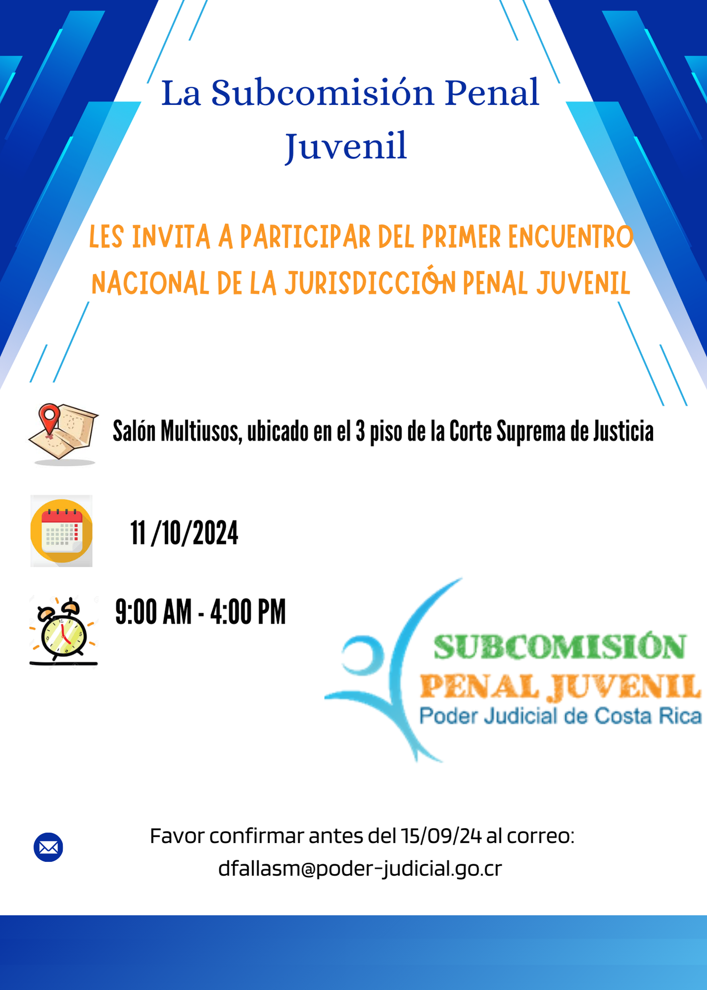 Primer Encuentro Nacional de la Jurisdicción Penal Juvenil 